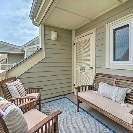 Beachfront Condo With Unobstructed Ocean Views! Oak Island Eksteriør bilde
